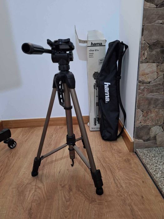 Tripé para fotografia e vídeo (Hama Star 61)