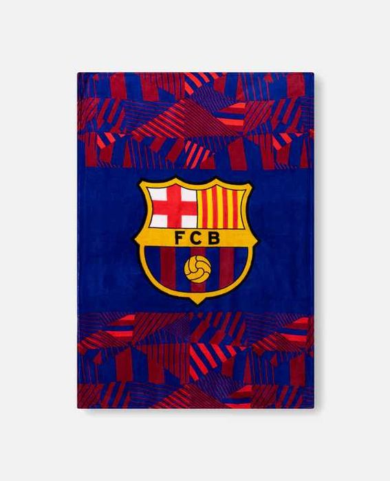 Kolekcja Pepco kocyk FC Barcelona 130x170 cm