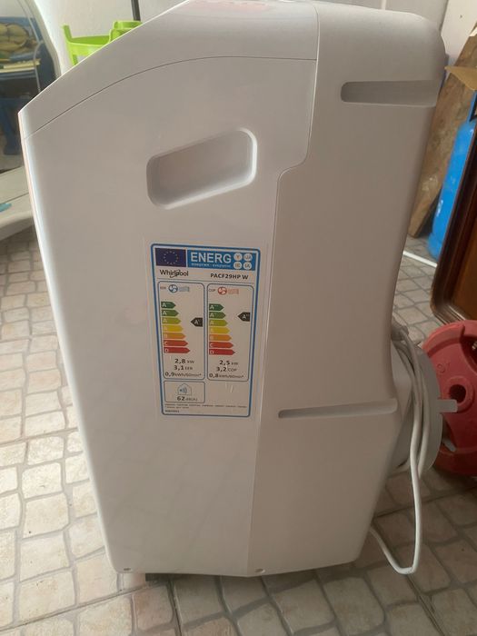 Ar condicionado portátil- Whirlpool 9000BTU quente e frio