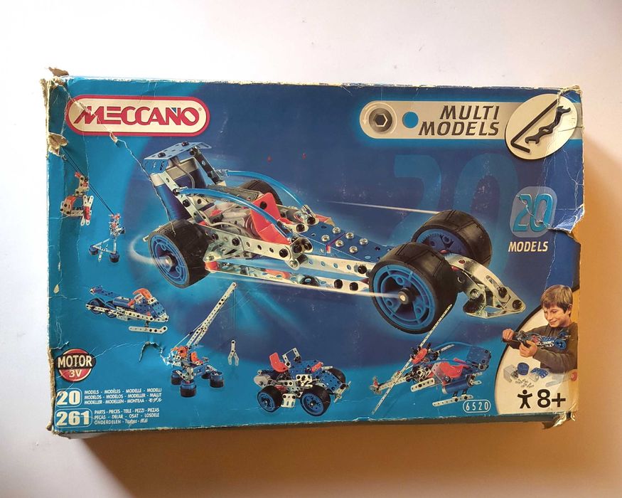 Zestaw Meccano – 20 modeli do skręcania