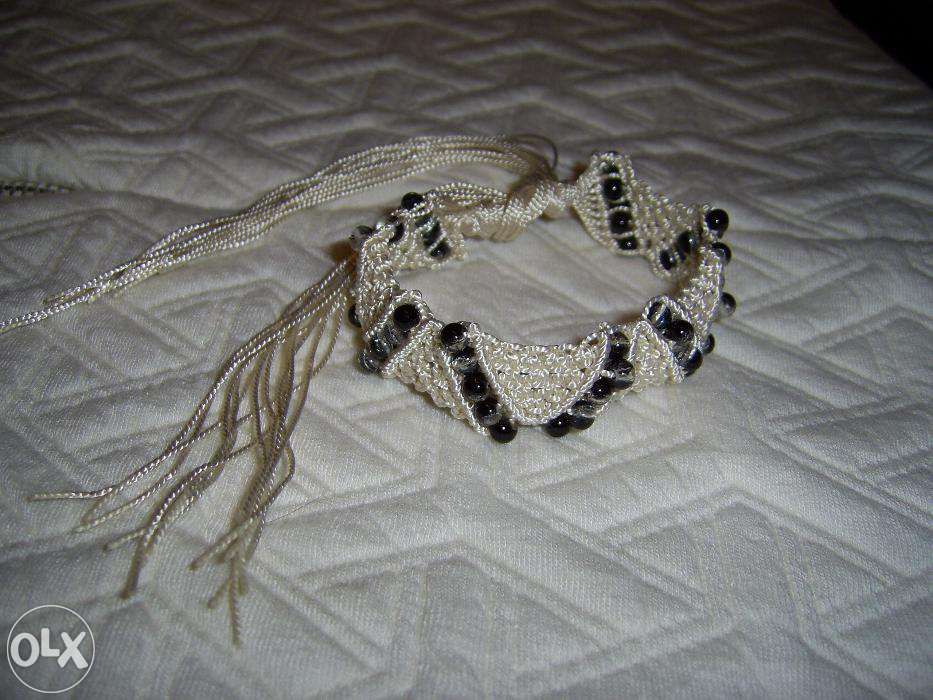 Bransoletki naturalny jedwab