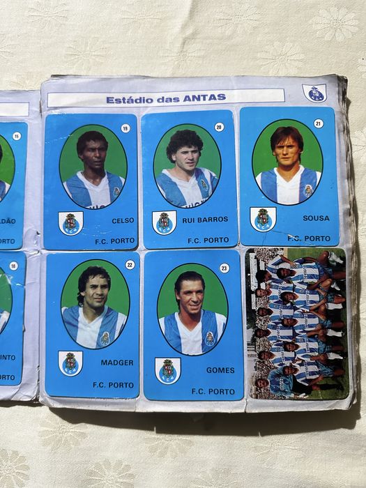 Caderneta epoca 1987/1988