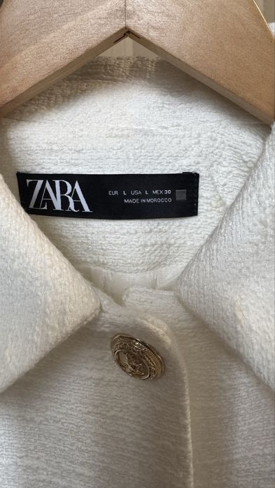 Молочний жакет зара