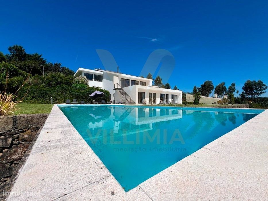 Villa T5 com Piscina em Fontão - Ponte de Lima