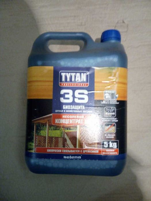 Біозахист для деревини TYTAN 3S.