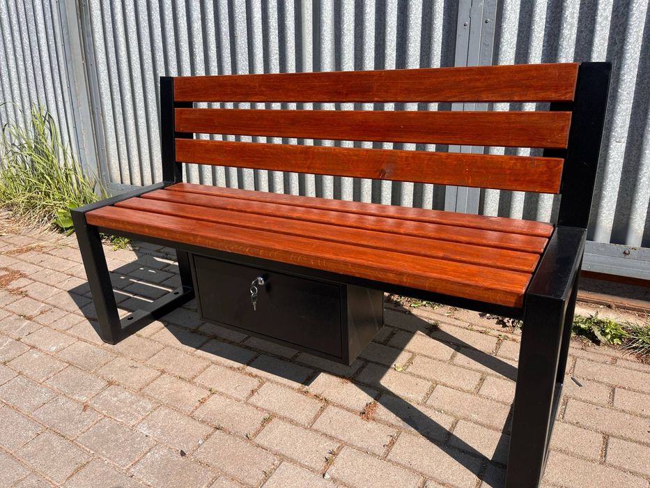 ławka na cmentarz 2-os