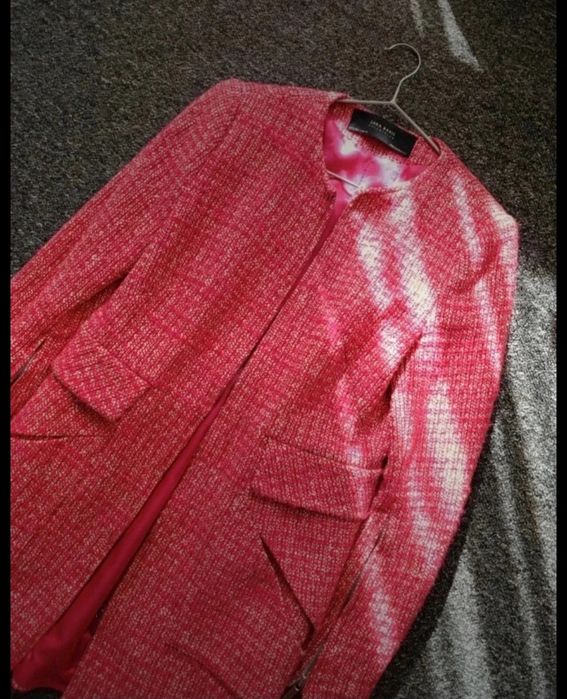 Elegancki płaszcz jesienny Zara 36