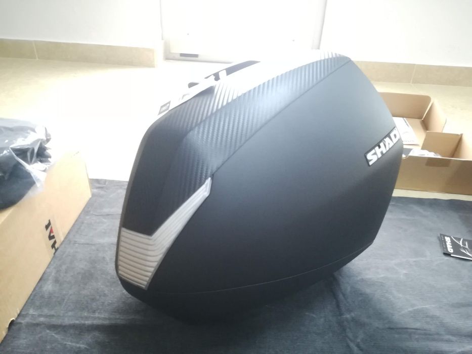 Conjuntos de malas Shad e apoios kawasaki Versys 650