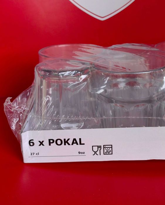 Copos novos IKEA Pokal, 6 pcs.