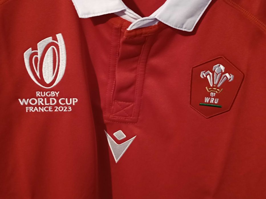Camisa polo oficial da Copa do Mundo de Rugby França 2023