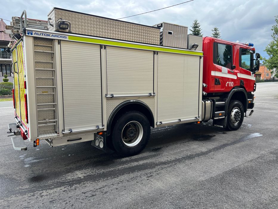 SCANIA 114 4X4 Straż pożarna pożarniczy strażacki