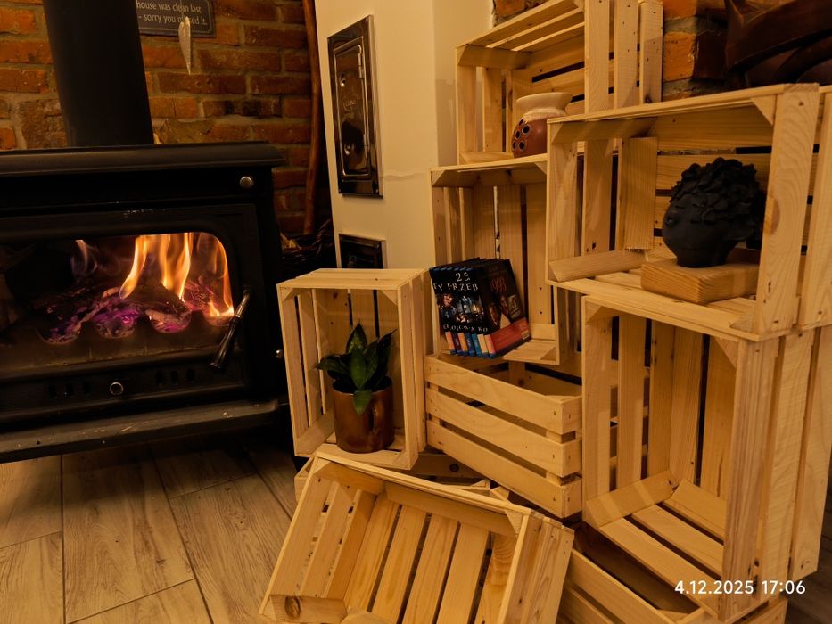 Skrzynka drewniana, dekoracyjna, sosnowa 29,5x20x15*