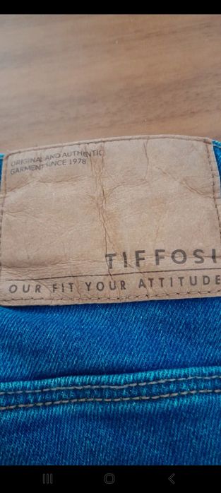 Calça homem ganga Tiffosi original