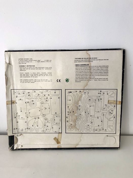 Kit montagem carro em madeira