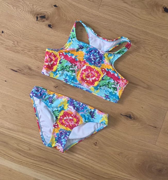 Board Angels stroj kapielowy dwuczesciowy r. 134/140 tie dye