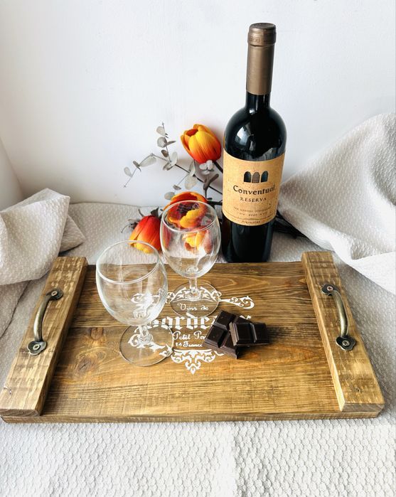 Tabuleiro rustico/bandeja