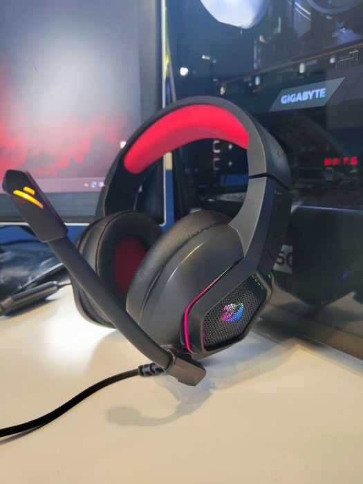 Zestaw Gamingowy Ryzen 5, rx5700, 16GB RAM SSD+ HDD + 27' + Akcesoria