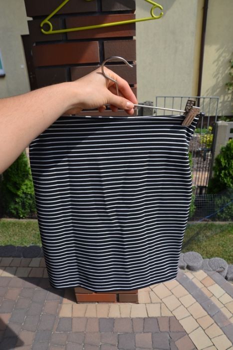 spódniczka obcisła nowa z metkami tuba w paski pull&bear xs s elastycz