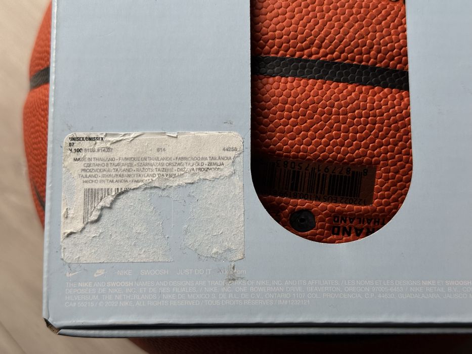 Oryginalna piłka do koszykówki Nike x Nocta SBL Drake Limited