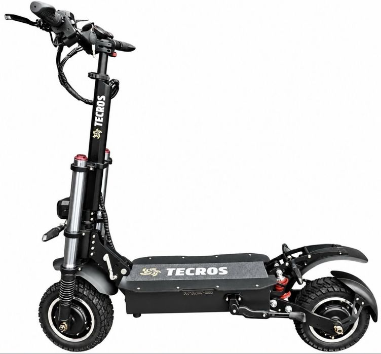 Повнопривідний електросамокат Tecros s03 LG 40Ah 2025г На Гарантії