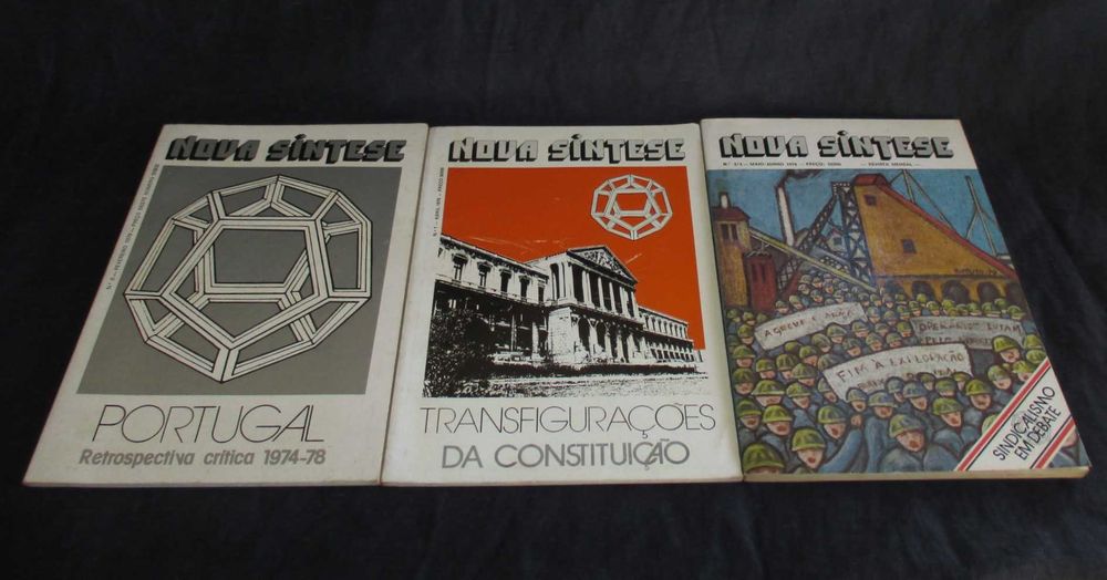 Livros Revistas Nova Síntese 1979 3 volumes