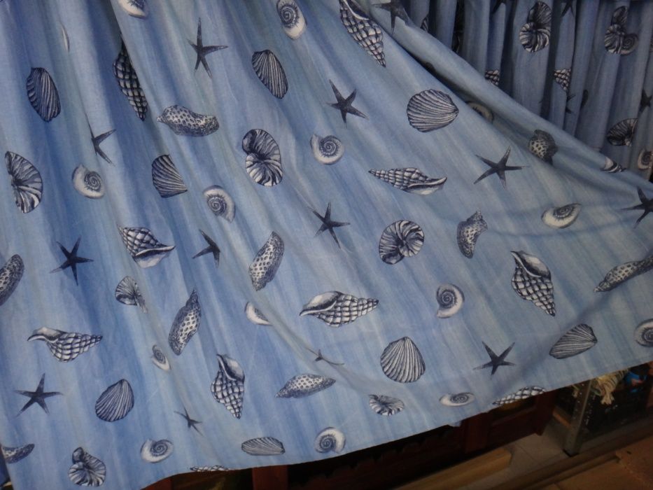 Cortinados Tecido com 2 calhas ( Prontos a Montar )