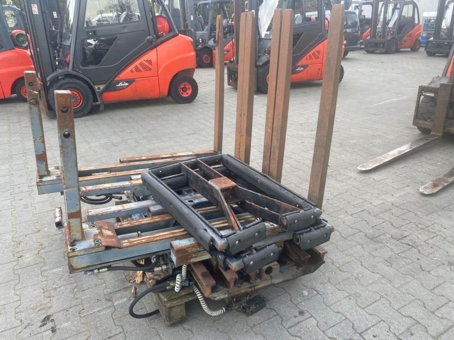 Paletyzer przesuw pozycjoner scisk Kaup T409 wózka widłowego linde toyota h30 h35 h40