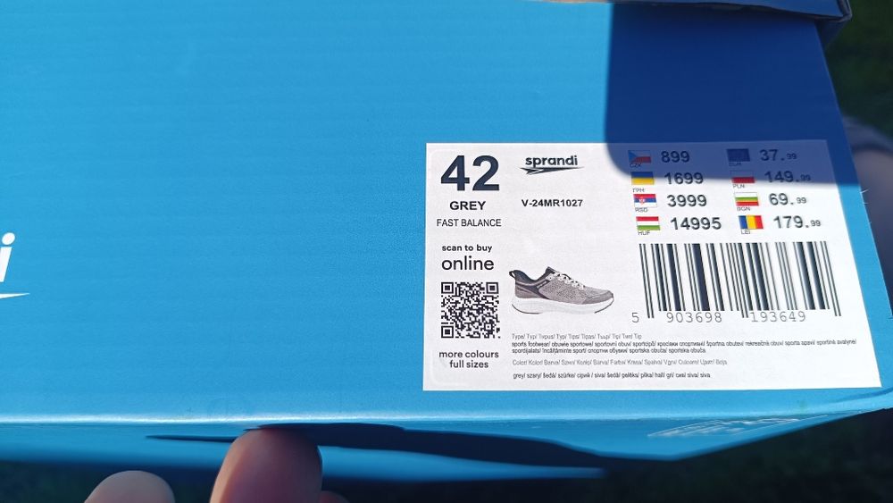 Buty sprandii męskie