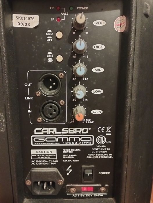 Sistema de som completo