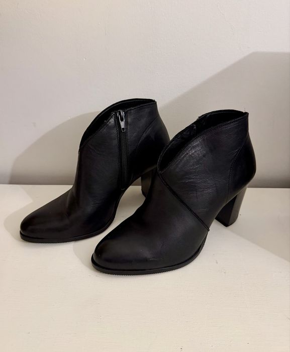 Botins em pele Seaside