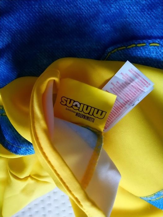 Косплей Міньйон Посіпака Minions L /XL розмір карнавальний костюм