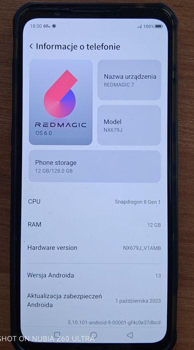 Nubia RedMagic 7