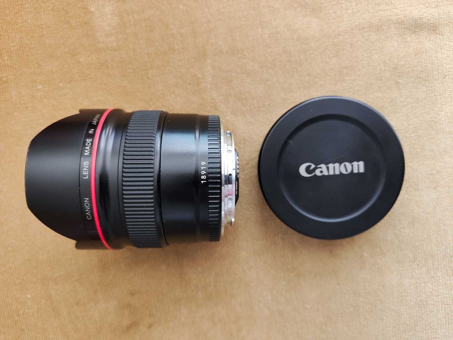 Objectiva Canon série L  14mm f 2.8 em perfeito estado