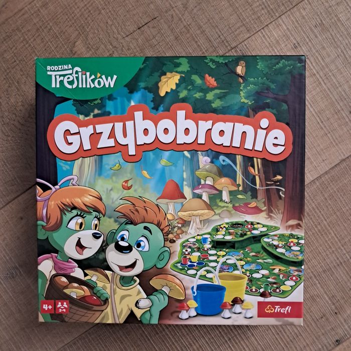 Grzybobranie rodzina trefików Trefl