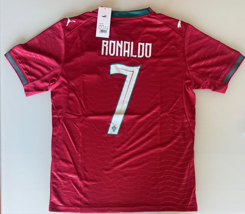 Camisola de Futebol Portugal 2024  Ronaldo