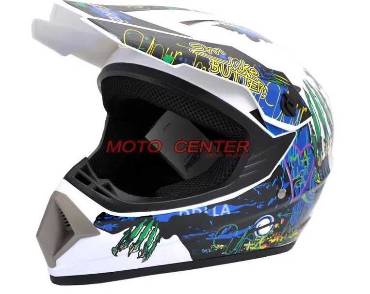 Kask Crossowy hulajnoga enduro quad atv MD-905