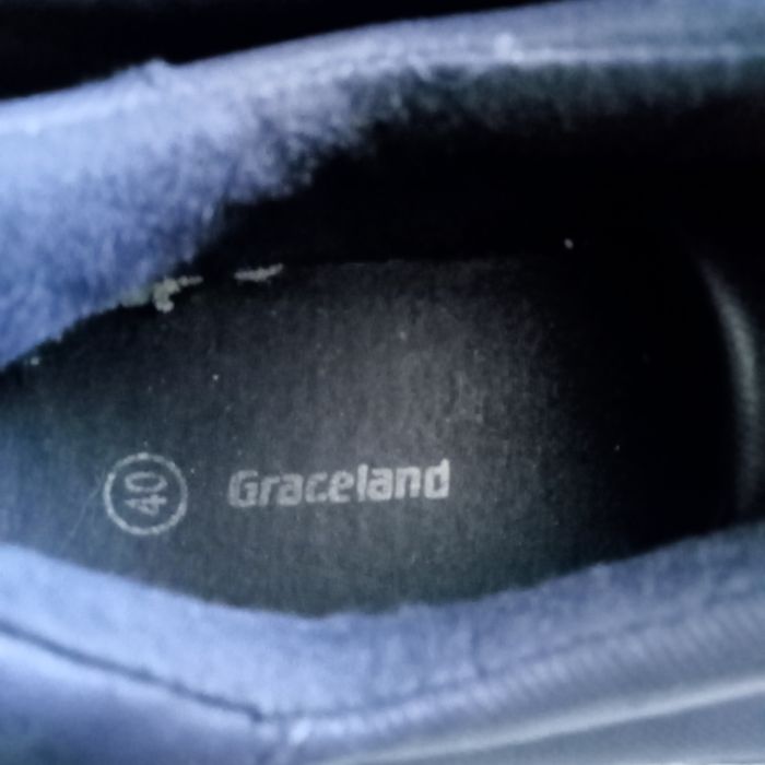 Trampki czarne Graceland 40.