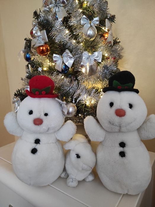 Новорічні м'які іграшки