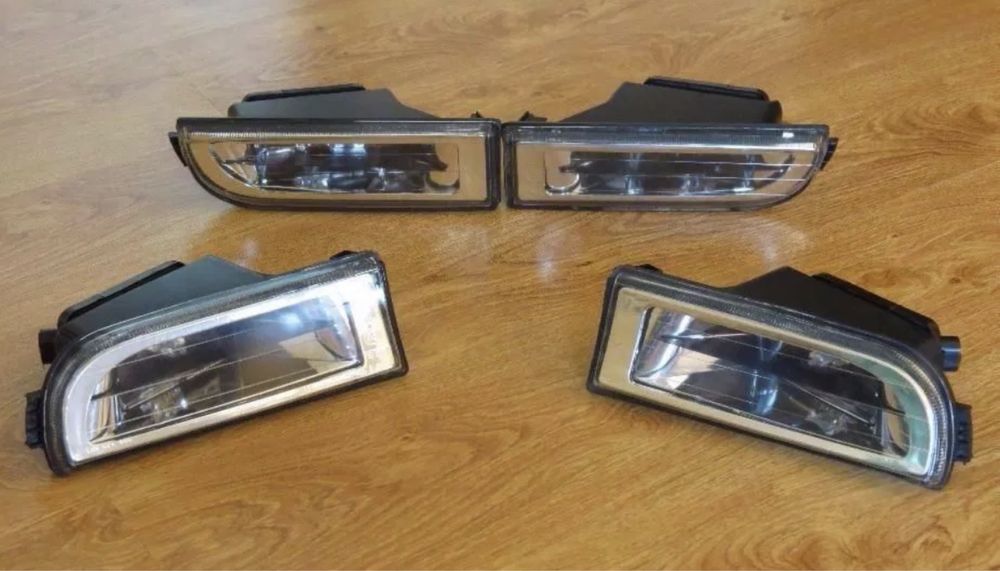 Нова решітка бампера, молдинг, накладка, ПТФ, туманки BMW 7 e38