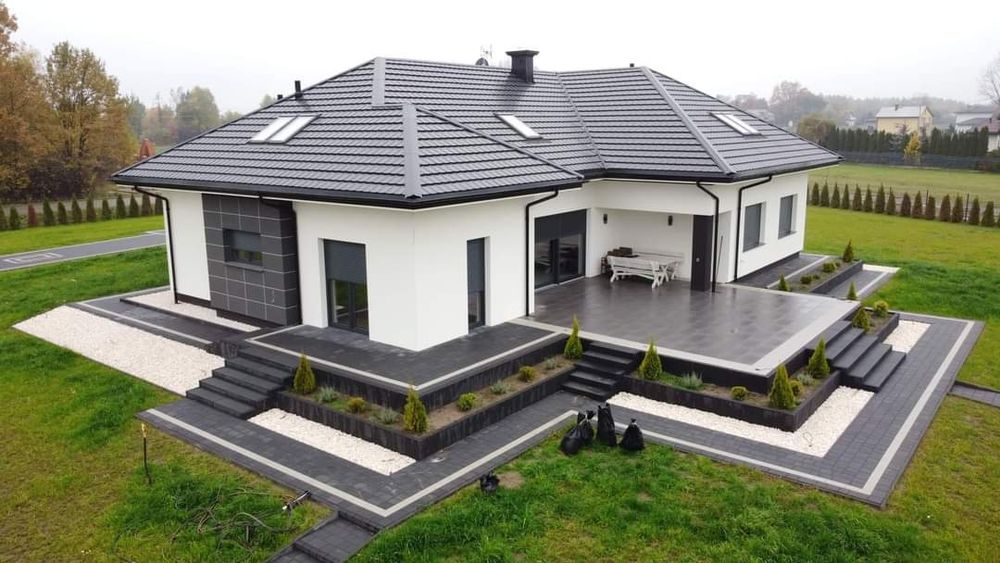 Uslugi Brukarskie, Układanie kostki brukowej