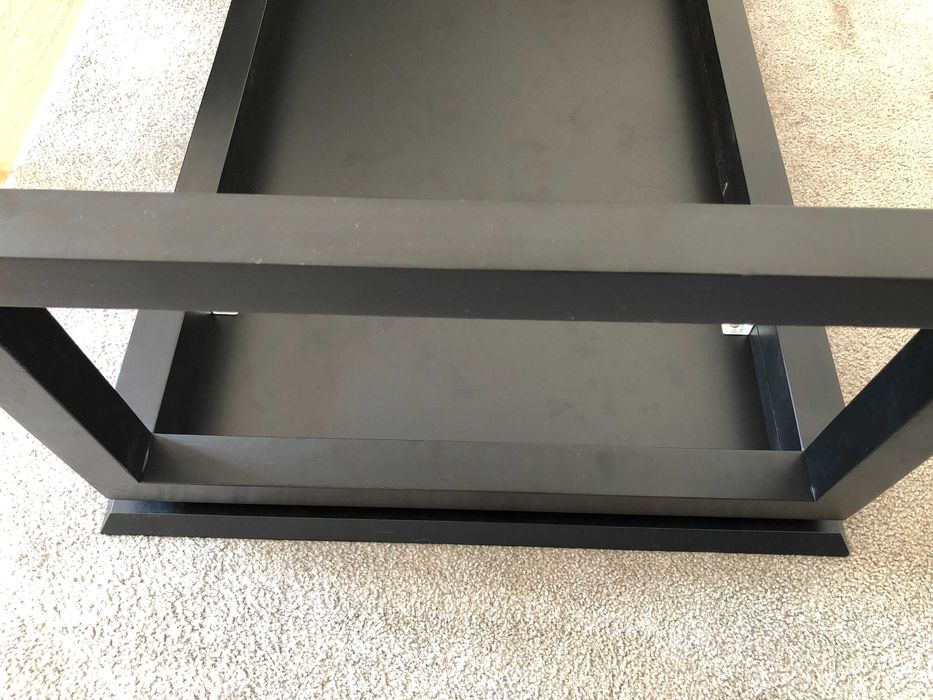 Mesa de centro sala preta 120x60