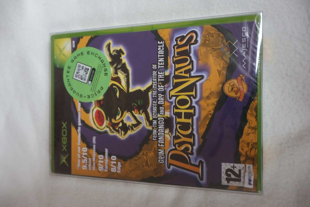 Gra Microsoft Xbox Classic PSYCHONAUTS PAL 3X ANG Nowa w folii! Unikat