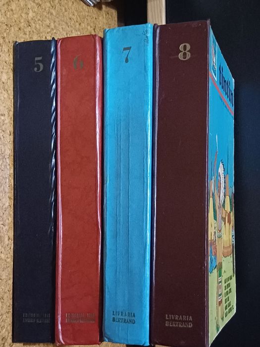 Revistas Tintin encardenadas e soltas