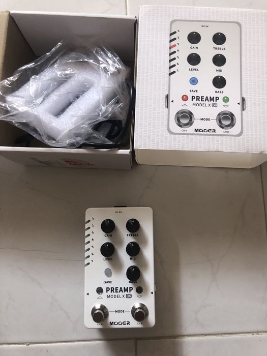 Mooer preamp X boss bf-2 isp decimator 2 kmise ultimate drive