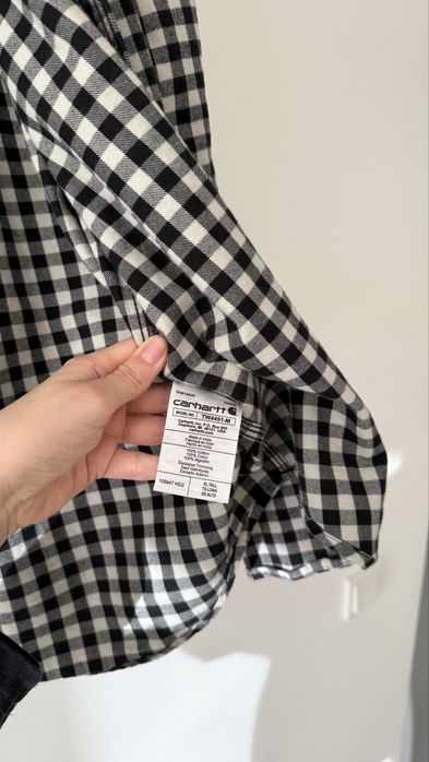 Carhartt рубашка тепла фланелева