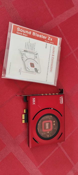 Placa de Som Creative Sound Blaster ZX