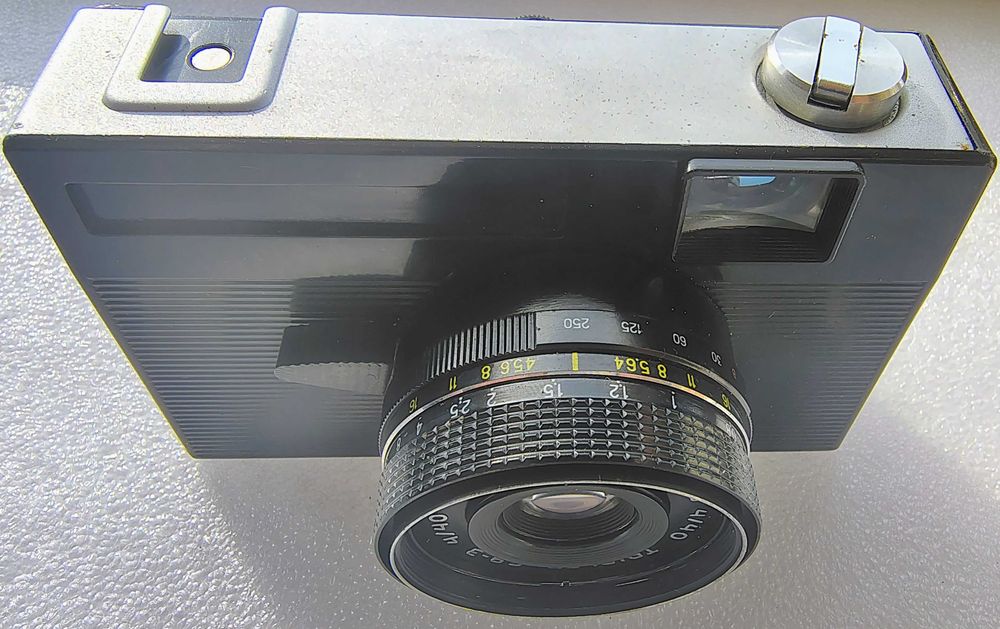 Фотоаппарат Вилия +обьектив Triplet-69-3 4/40 рабочий