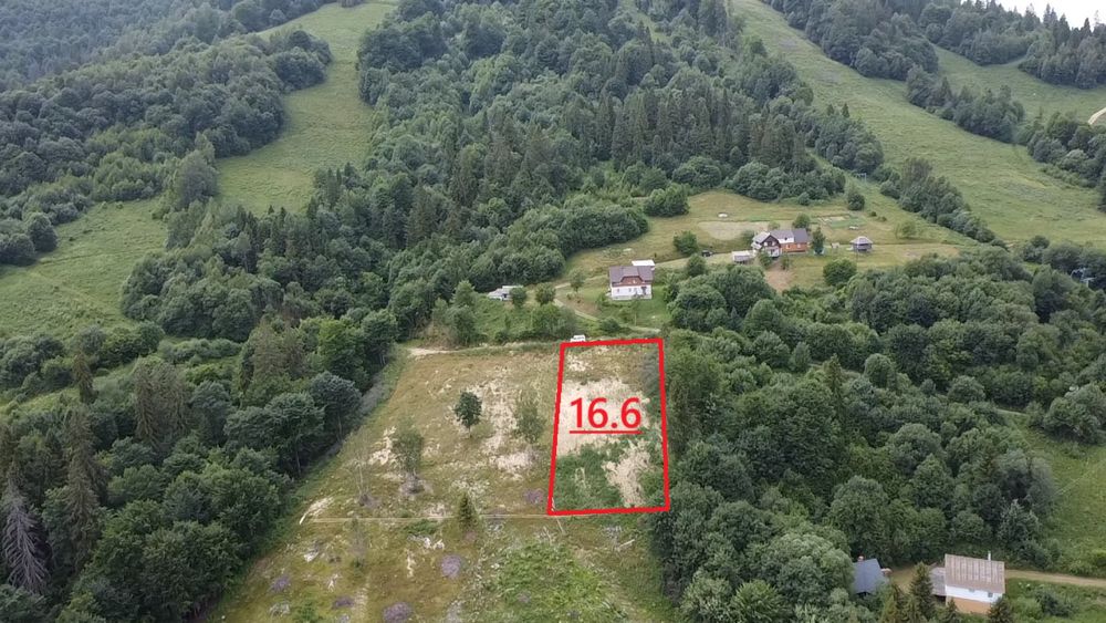 Продам земельну ділянку з гарним краєвидом