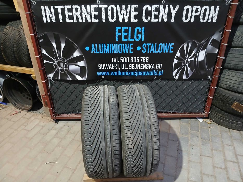 2x używane opony letnie 245/50 R18 Uniroyal  Montaż GWARANCJA