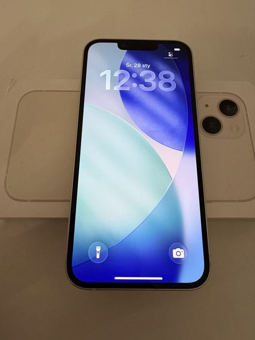 iPhone 13 256gb Starlight Idealny Bateria 100%